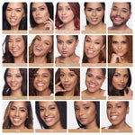 Collage of All Tan Shades with Models