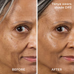 Model Giselle Before and After Shade DP3 