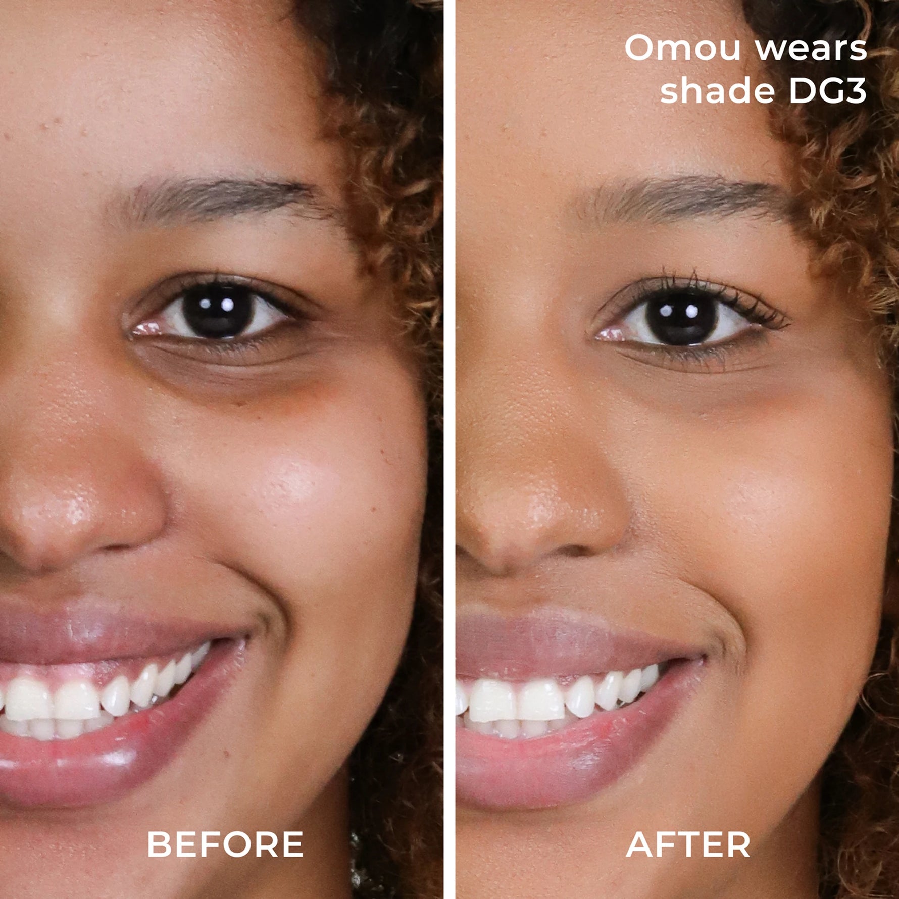 Before and after results DG3 