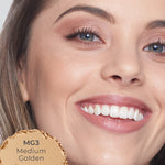 Woman wearing MG3 Before and after results 