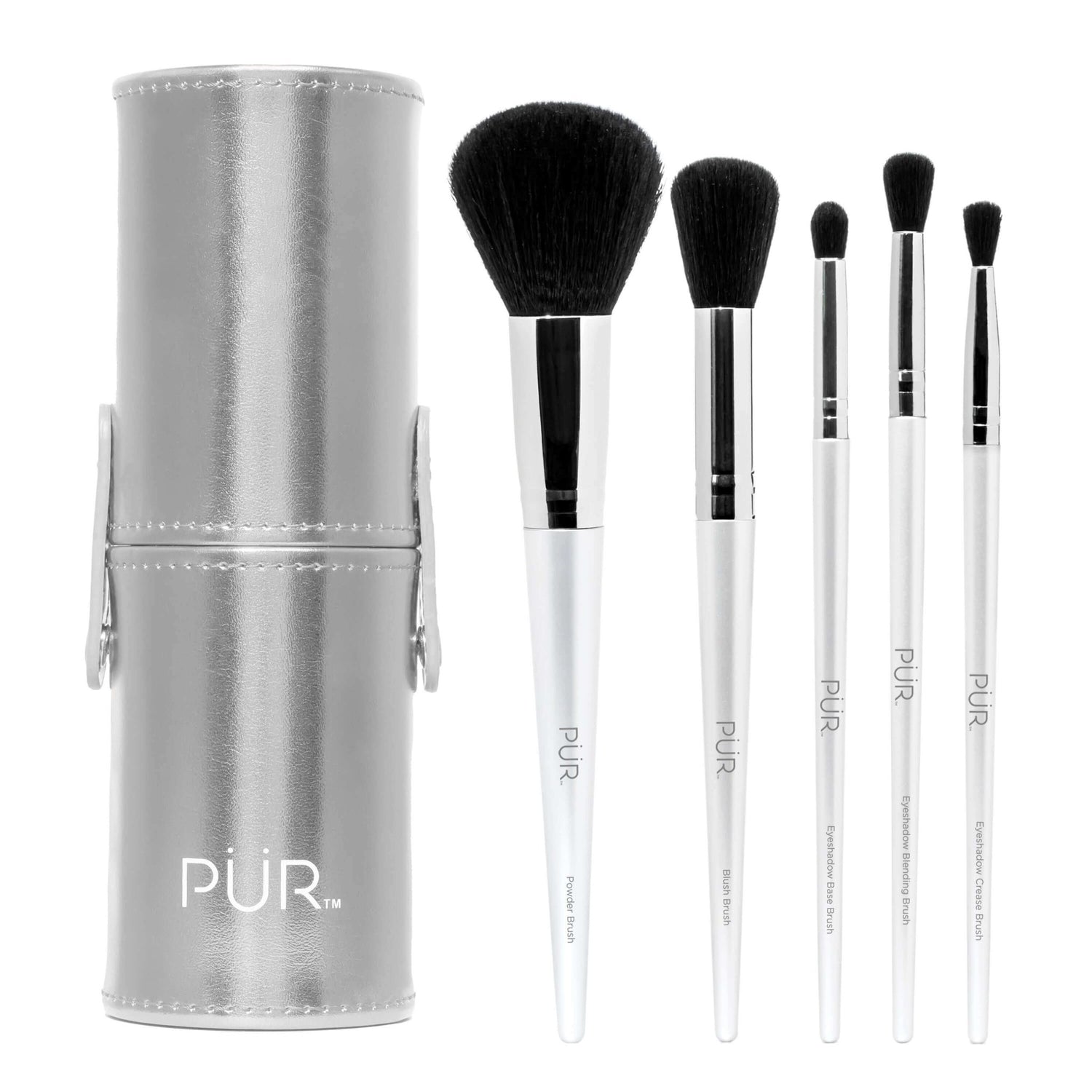 5 Piece Makeup Brush Set - PÜR Beauty
