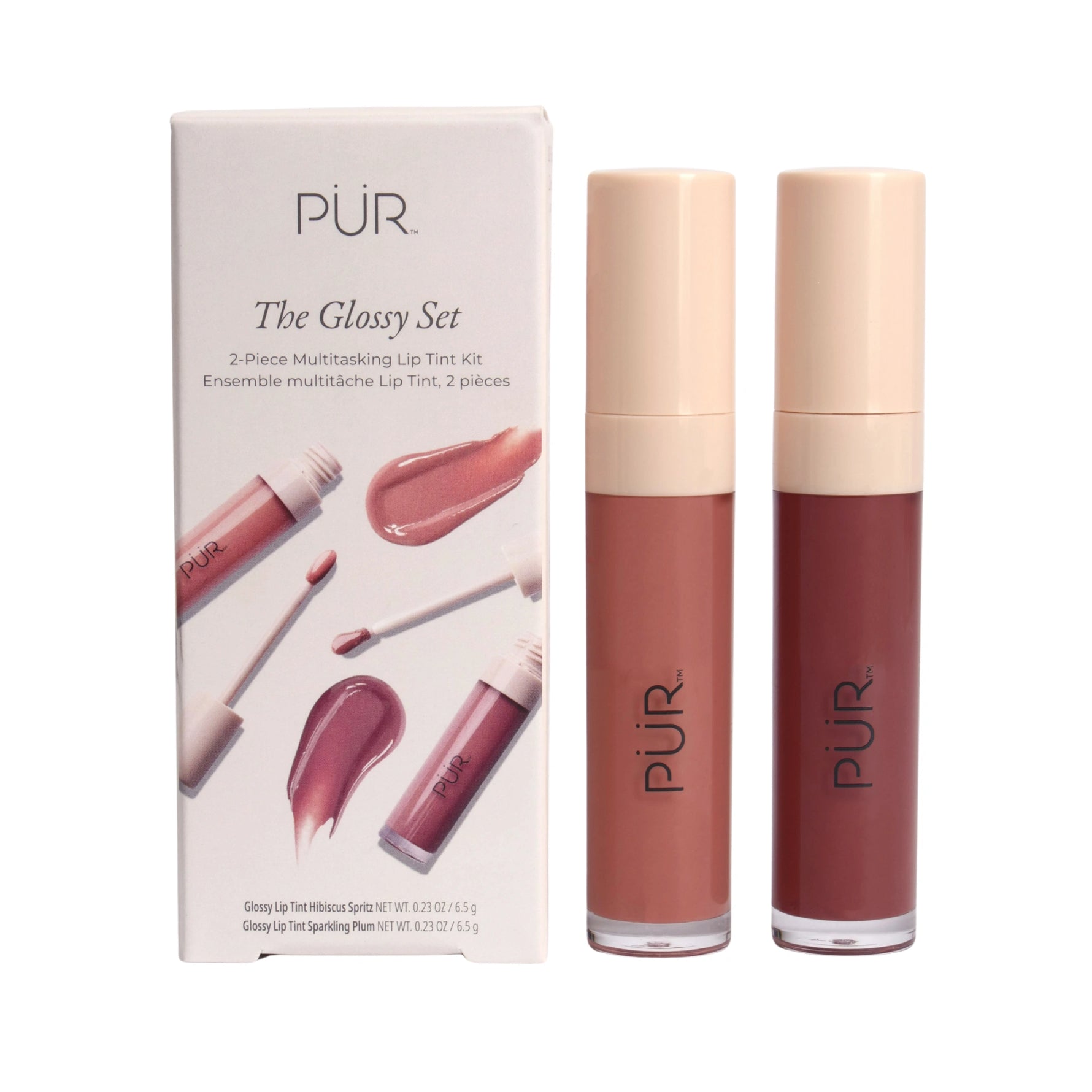 Silo Image with box of  Hibiscus Spritz and Sparkling Plum 