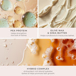 Key Ingredients of Travel Set - pea protien - olive wax with shea butter - hybrid complex withy antioxidants 