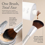 2-in-1 Foundation & Finishing Brush Value Description