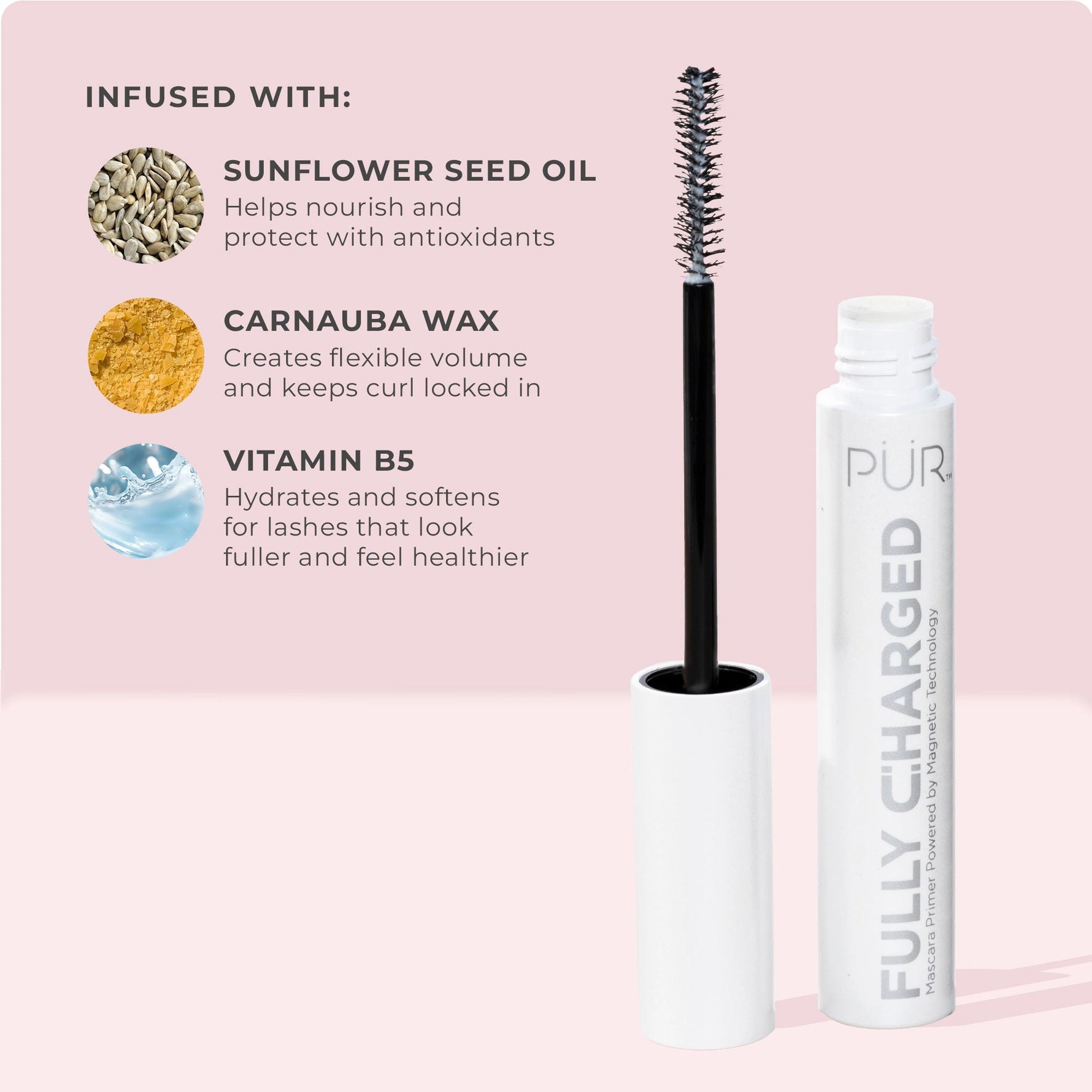 Fully Charged Mascara Primer Powered by Magnetic Technology - PÜR Beauty