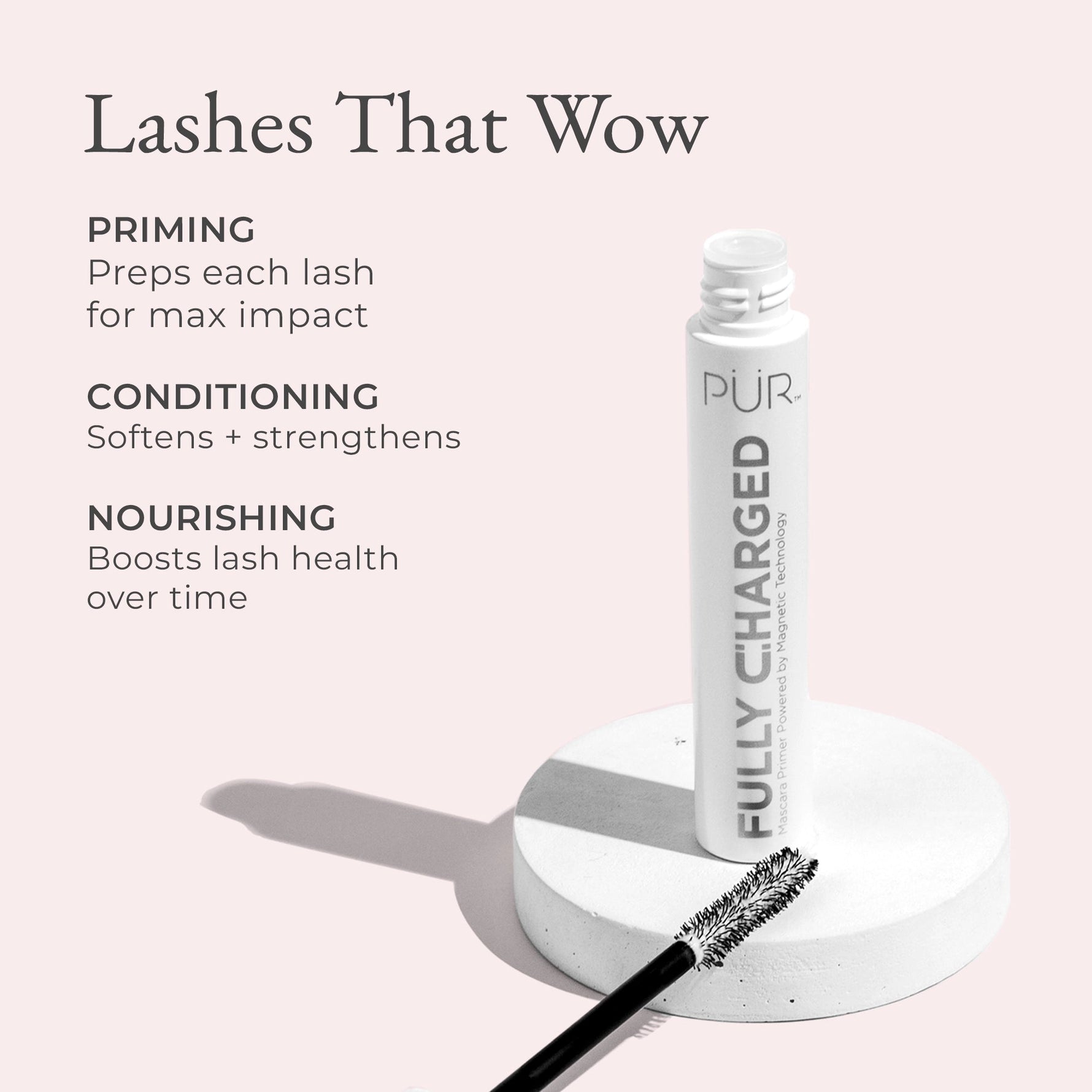 Fully Charged Mascara Primer Powered by Magnetic Technology - PÜR Beauty