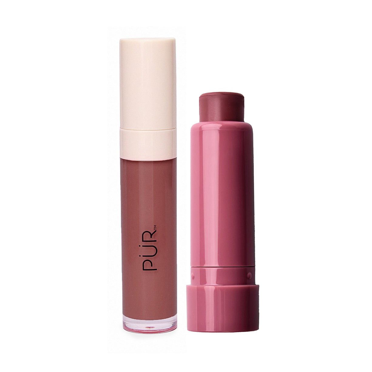Glossy Lip Tint & Silky Tint Duo - PÜR Beauty