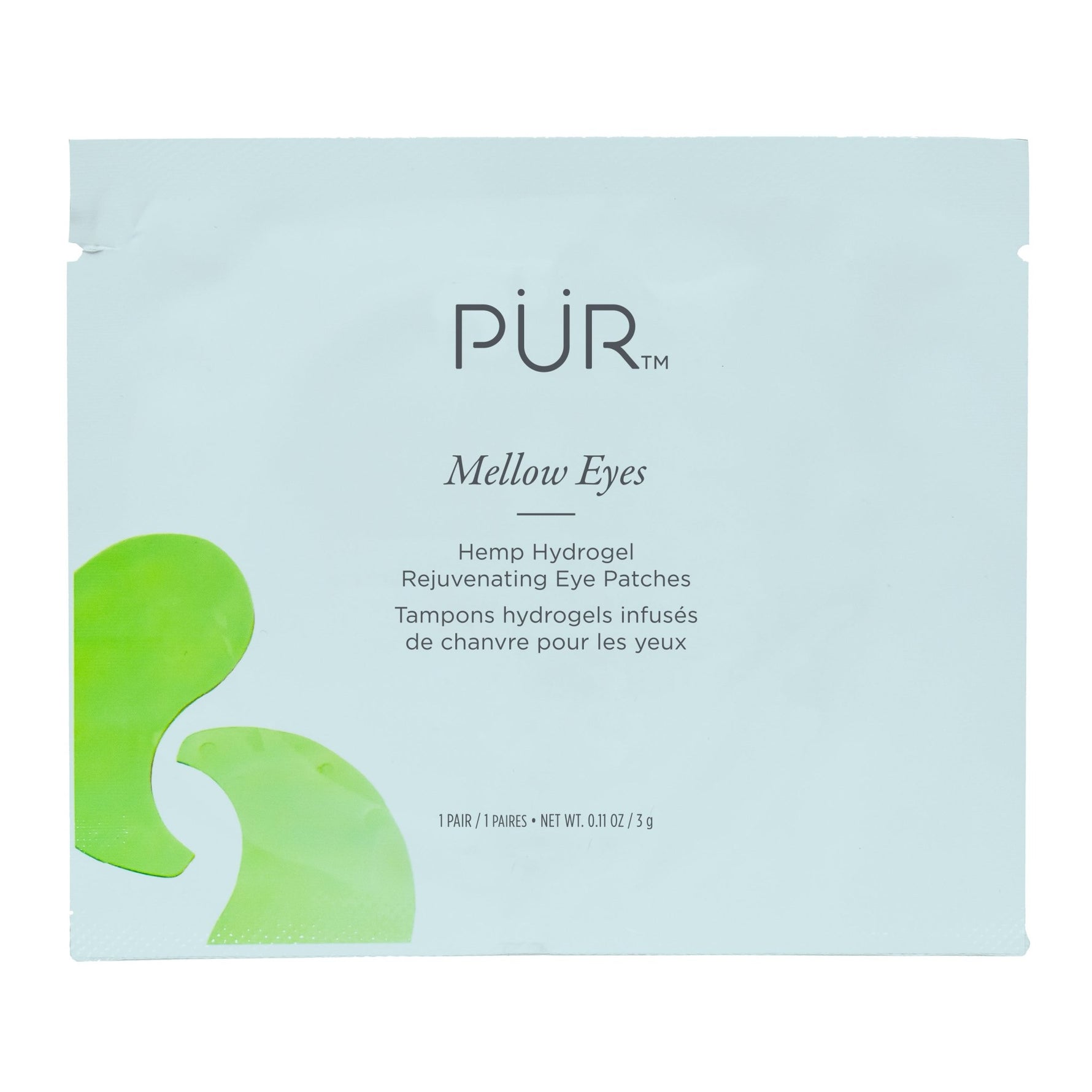 Packette of PUR Mellow Eyes Hydrogel Eye Patches