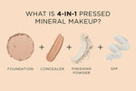 4 - in - 1 Pressed Mineral Makeup Foundation Mini - PÜR Beauty