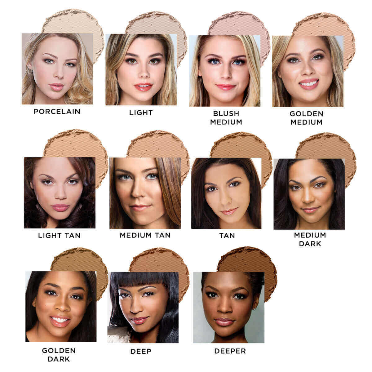 4 - in - 1 Pressed Mineral Makeup Foundation Mini - PÜR Beauty