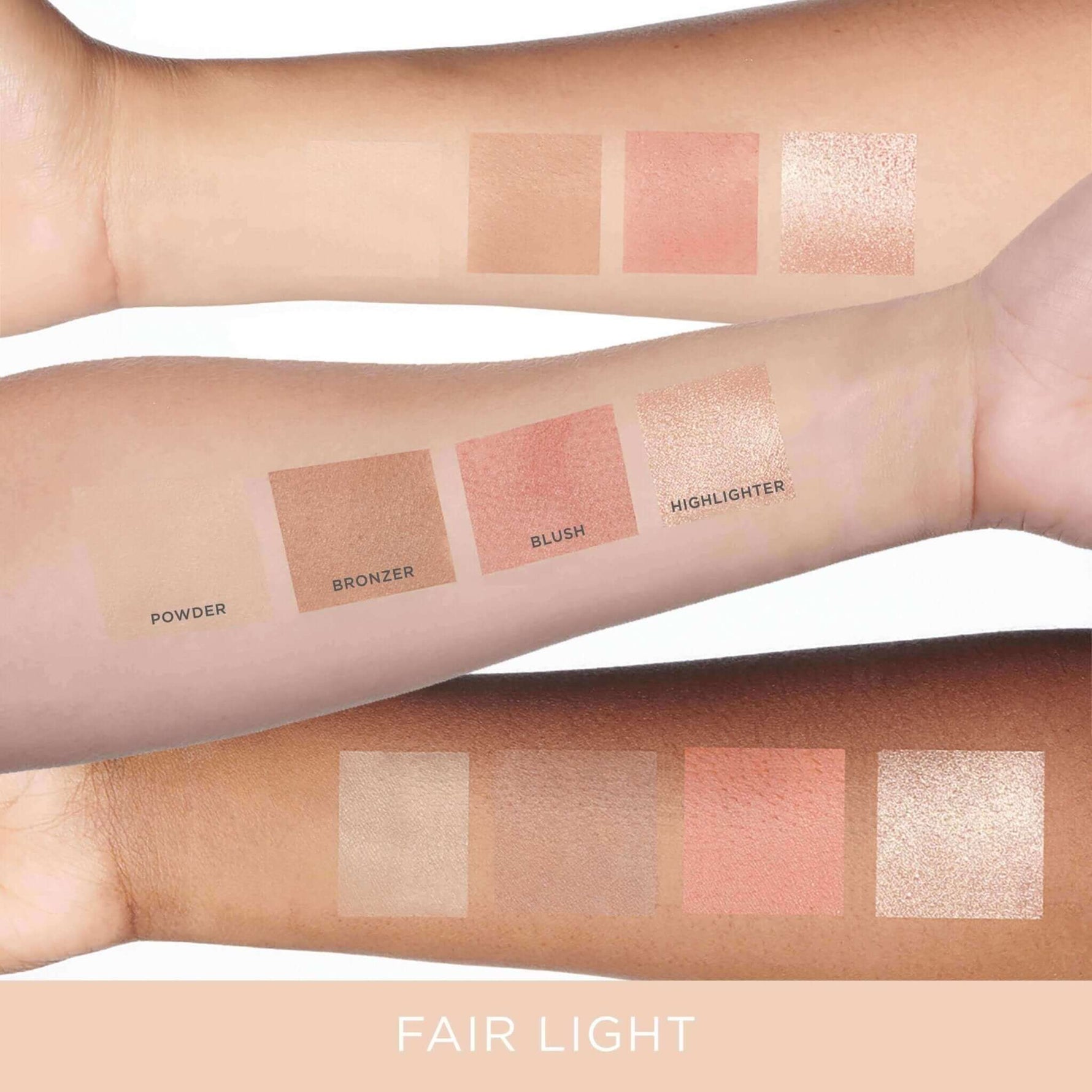 4 - in - 1 Skin - Perfecting Powders Face Palette - PÜR Beauty