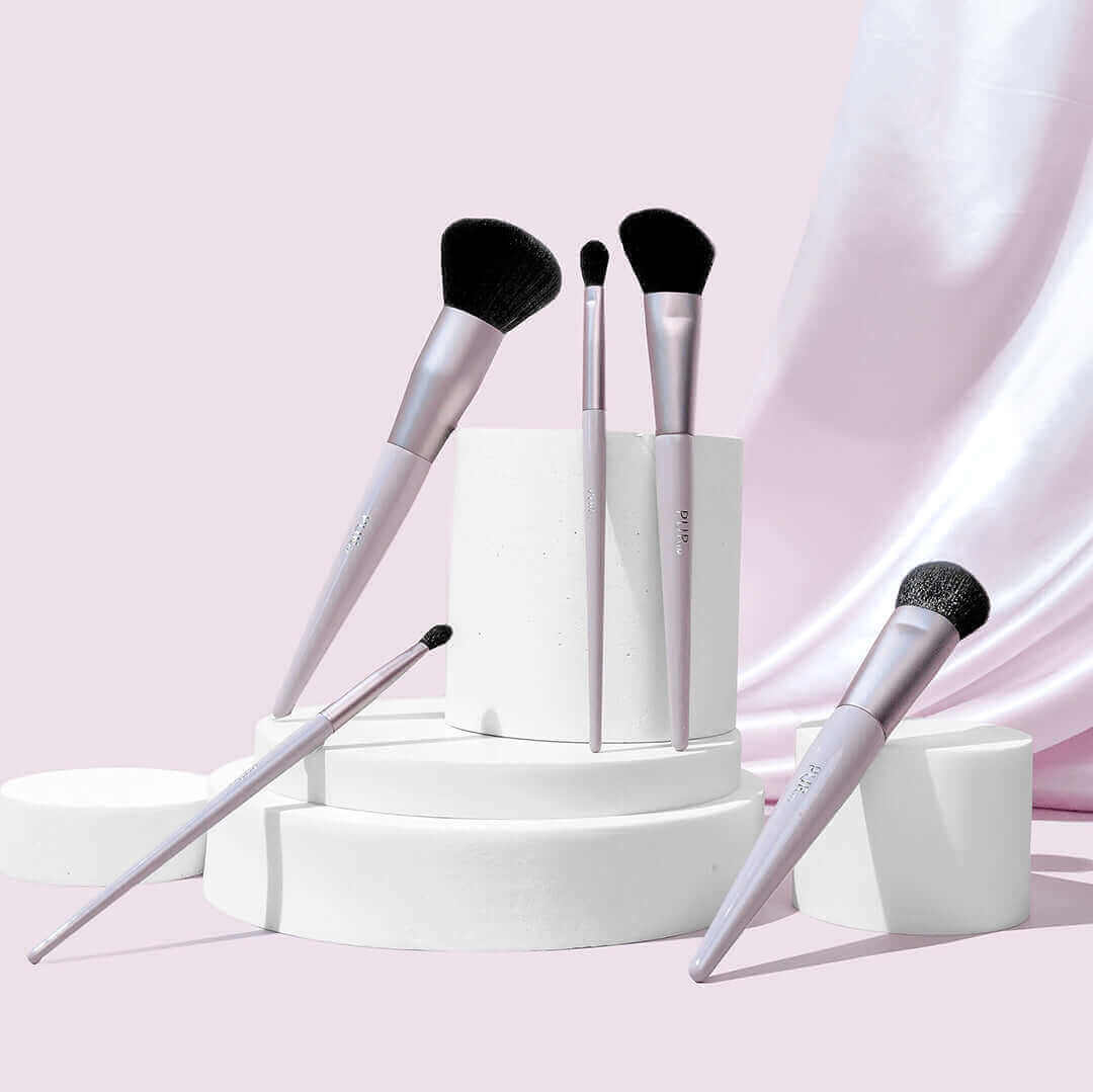 Brushing Act 5 Piece Makeup Brush Set - PÜR Beauty