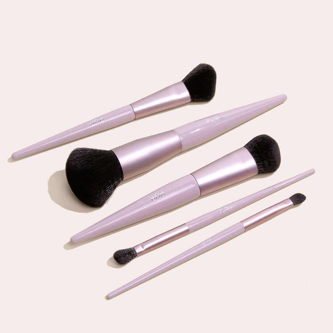 Brushing Act 5 Piece Makeup Brush Set - PÜR Beauty
