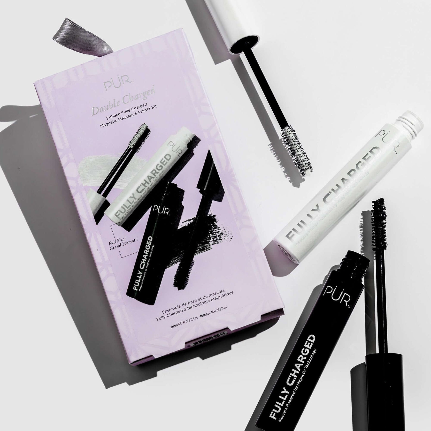 Double Charged 2 - Piece Fully Charged Magnetic Mascara & Primer Kit - PÜR Beauty