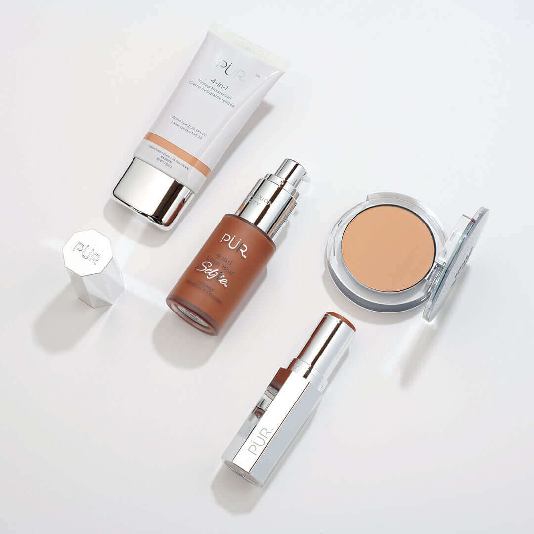 4 - in - 1 Foundation Stick Cream - to - Velvet Matte Foundation - PÜR Beauty