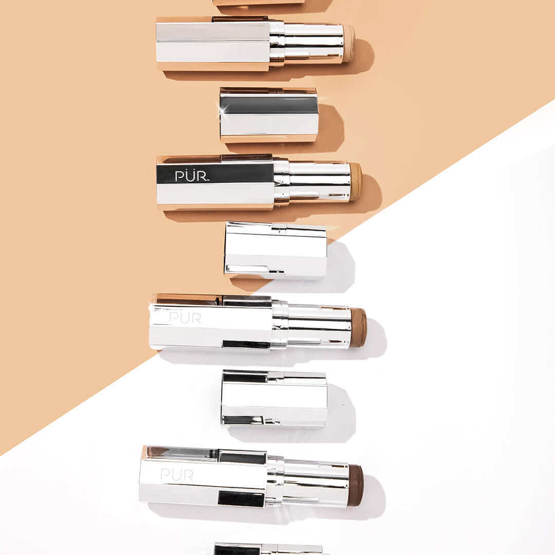 4 - in - 1 Foundation Stick Cream - to - Velvet Matte Foundation - PÜR Beauty