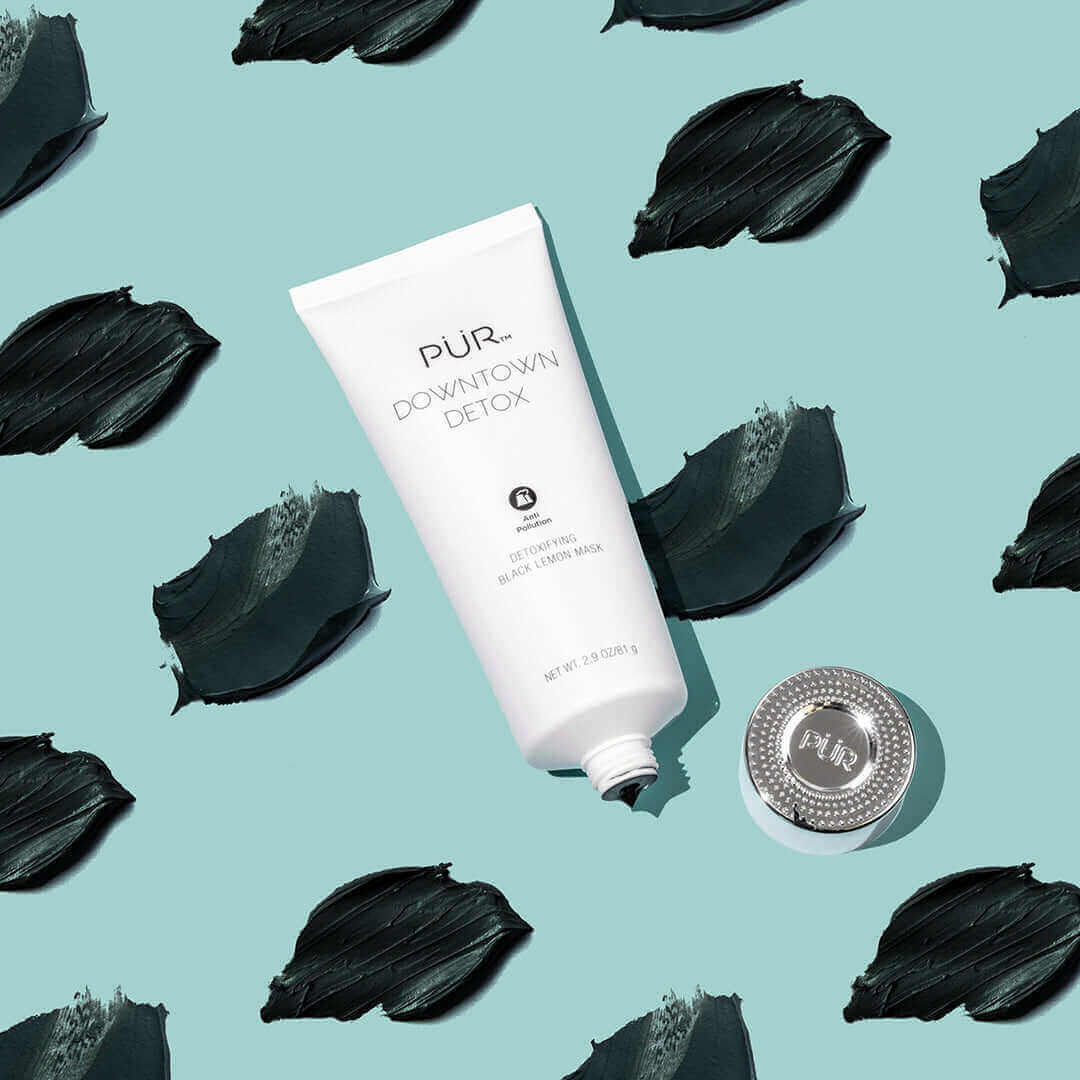 Downtown Detox Detoxifying Black Lemon Face Mask - PÜR Beauty