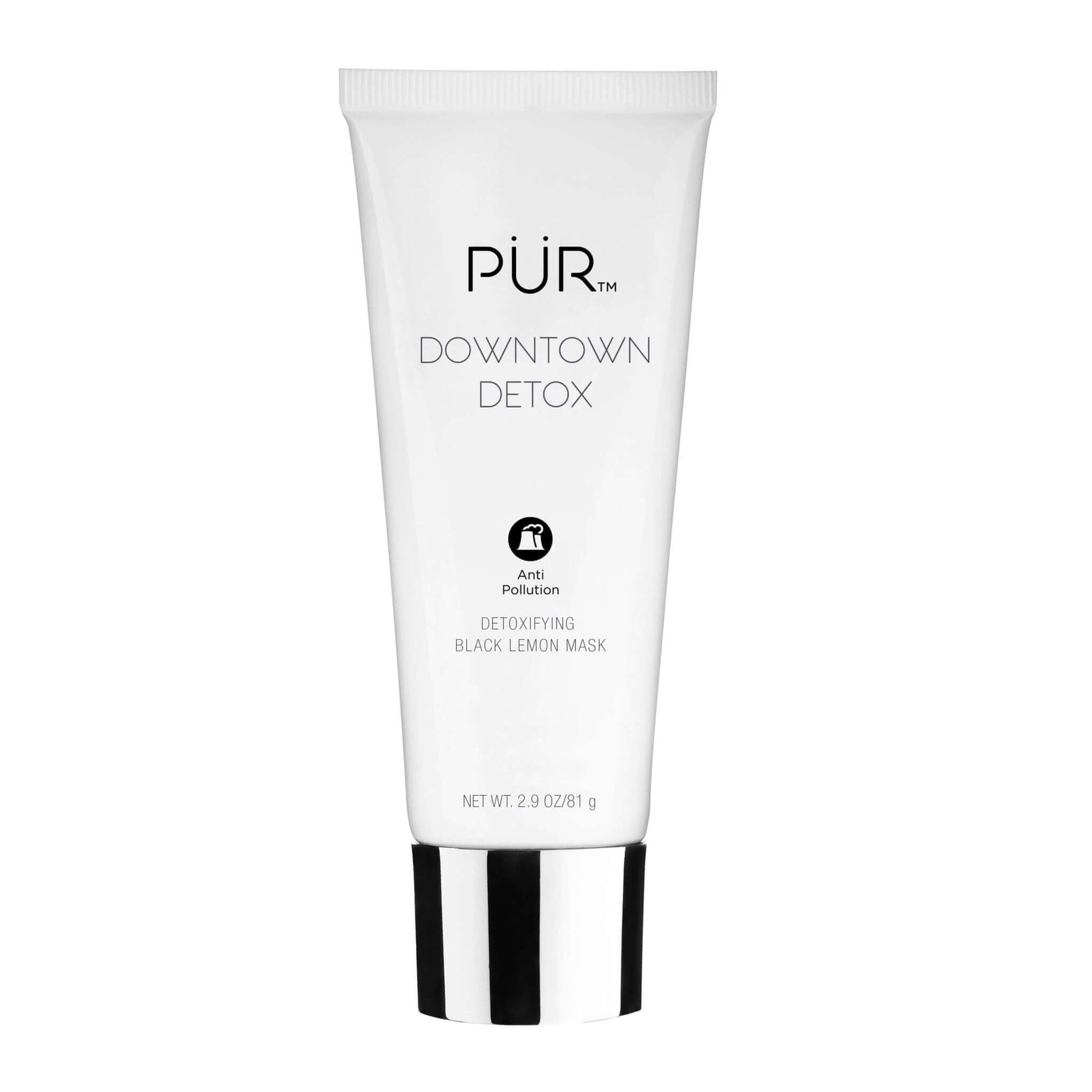 Downtown Detox Detoxifying Black Lemon Face Mask - PÜR Beauty