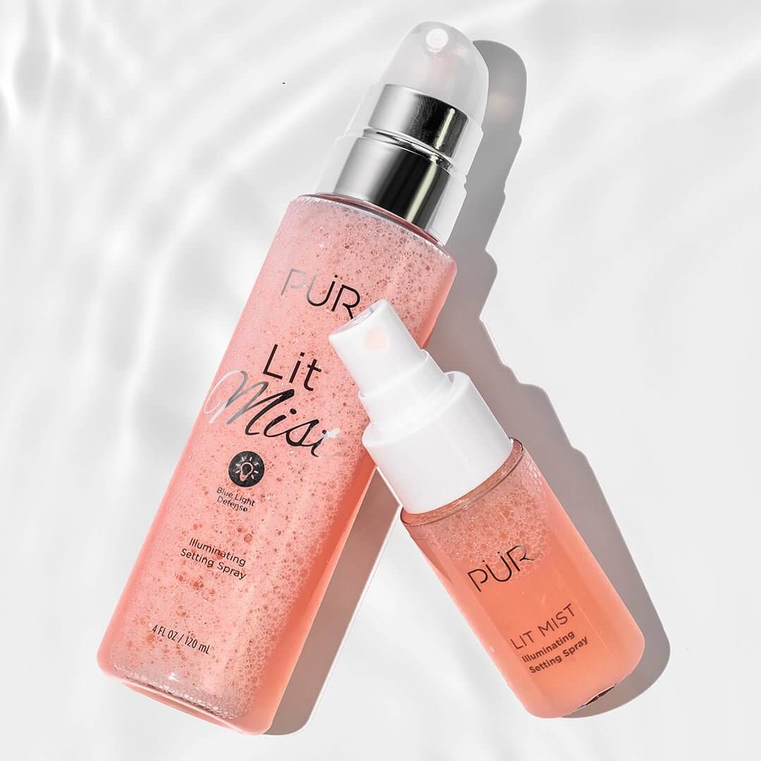 Lit Mist Illuminating Setting Spray Mini - PÜR Beauty