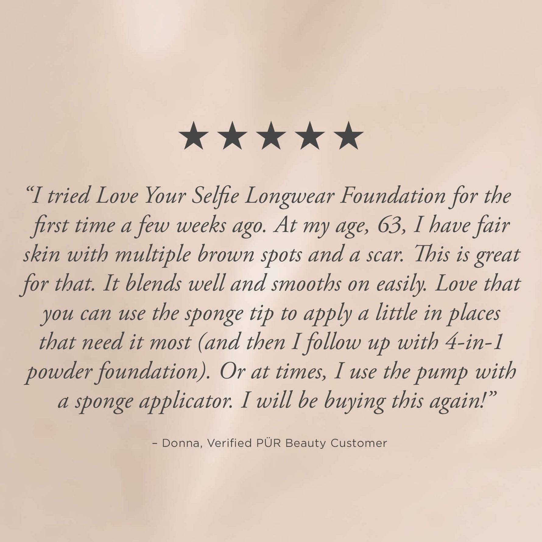 Five Star Verified Review by Donna