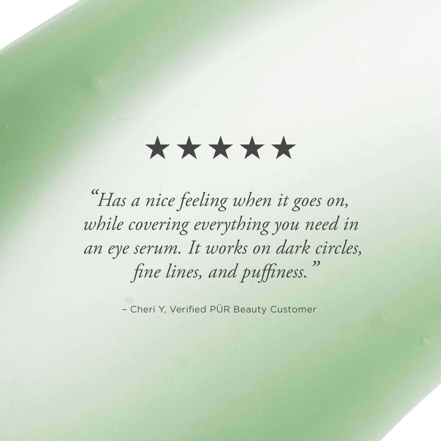 Tone Up Niacinamide Firming Eye Serum - PÜR Beauty