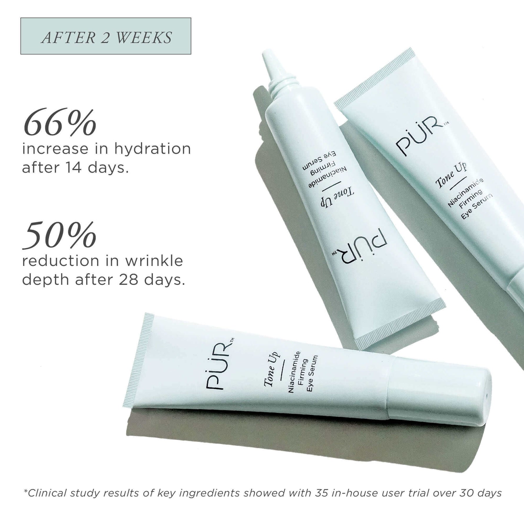 Tone Up Niacinamide Firming Eye Serum - PÜR Beauty